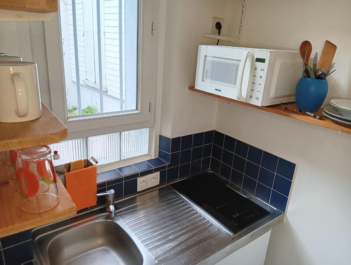 Le Chic Audonien - Cozy Nest Before Gates Of Paris - Access From Cdg & Orly Airports - Wi-Fi - Smart Tv Daire Saint-Ouen  Dış mekan fotoğraf